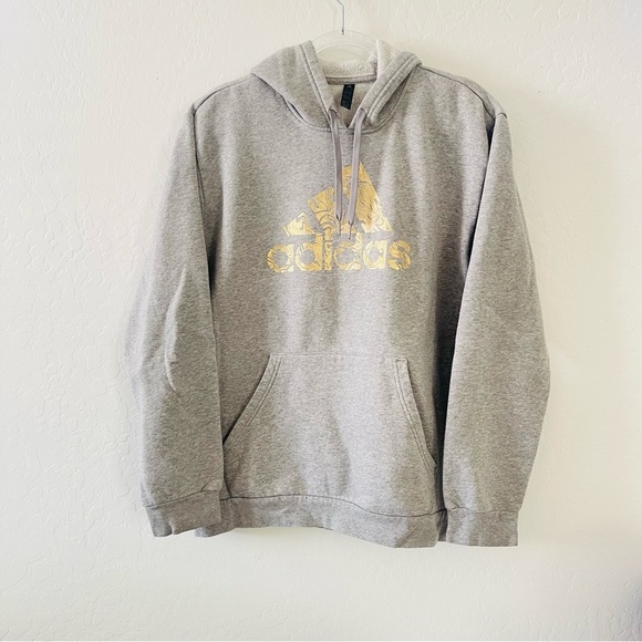 adidas Tops - Women’s Adidas Light Gray Hoodie